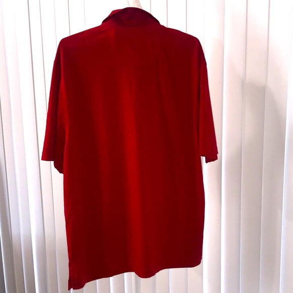 PGA Pro Tour CoolPlay RED Golf Polo Shirt Size 2XL BIG AND TALL - Picture 6 of 8